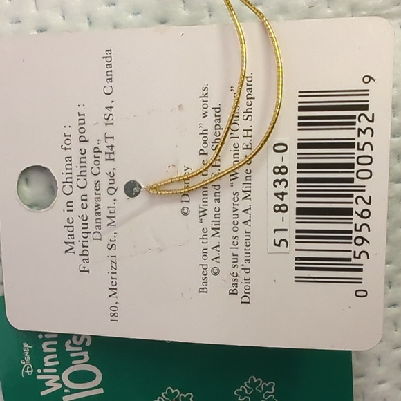 Miniature Winnie the Pooh "Piglet and Presents" Ornaments - Picture 4 of 4